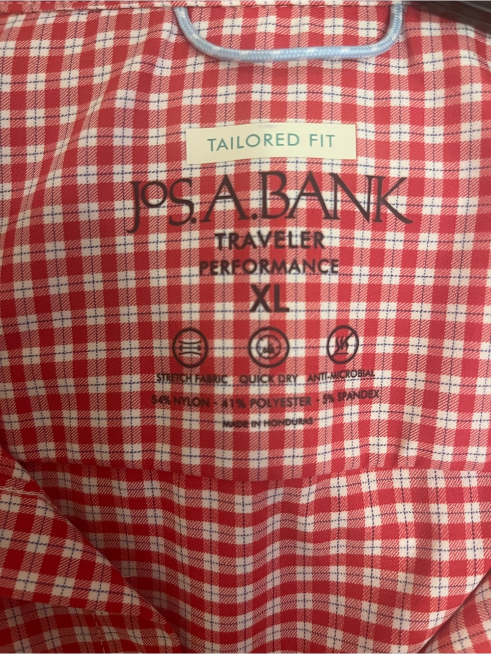 Men’s gingham button down - Picture 2 of 2